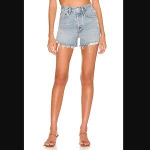 AGOLDE Dee Cutoff Denim Short